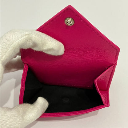 Balenciaga Paper Mini Wallet Purple — view 8