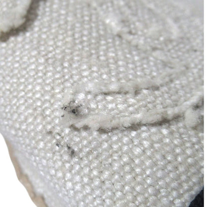 Chanel CC Logo Espadrilles Shoes Ivory Black 36 — view 6