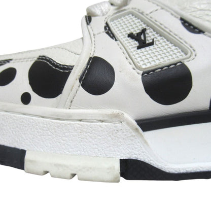 Louis Vuitton Yayoi Kusama Collaboration LV Trainers Leather Sneakers 7.5 — view 7
