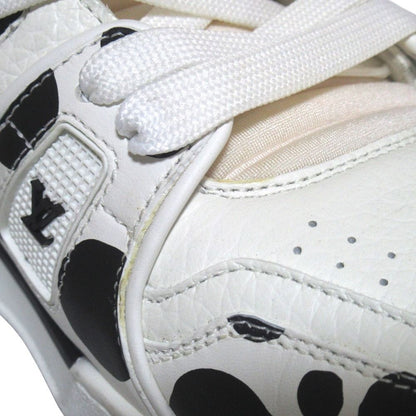 Louis Vuitton Yayoi Kusama Collaboration LV Trainers Leather Sneakers 7.5 — view 6