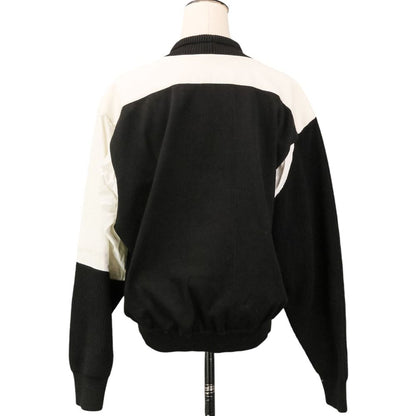 Louis Vuitton Mixed Knit Lightweight Summer Pullover Sweater S Black White — view 4