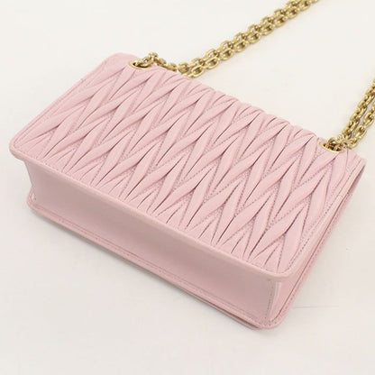 Miu Miu Chain Matelasse Shoulder Bag Lambskin — view 2