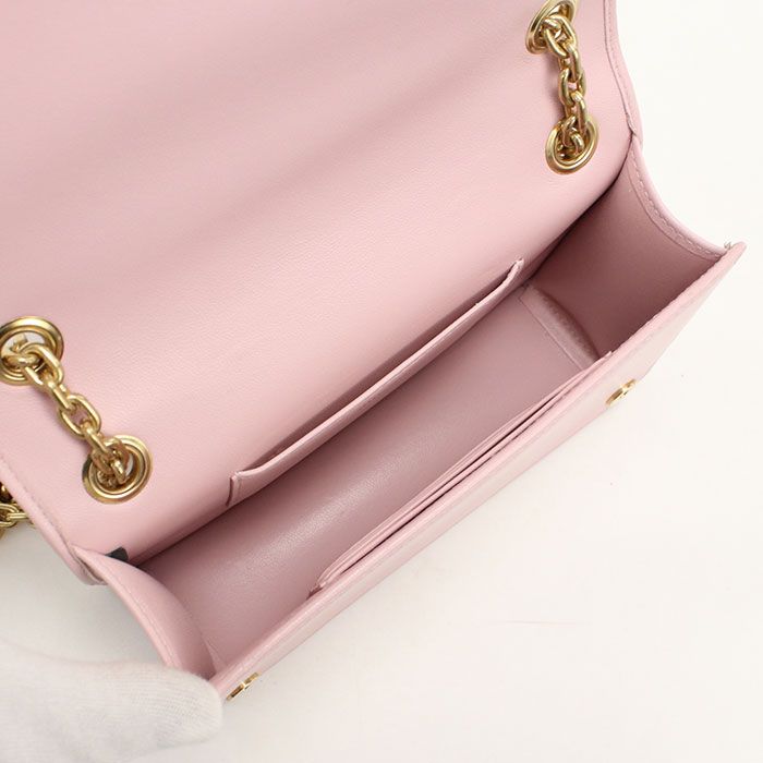 Miu Miu Chain Matelasse Shoulder Bag Lambskin — view 3