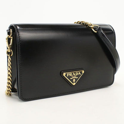 Prada Chain Shoulder Bag Calfskin
