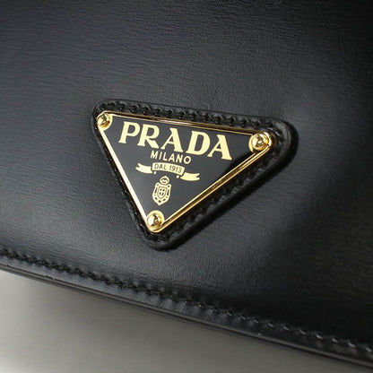 Prada Chain Shoulder Bag Calfskin — view 5