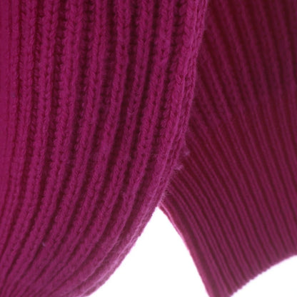 Dior Cashmere Square Neck Half Sleeve Knit Sweater Pink — view 6