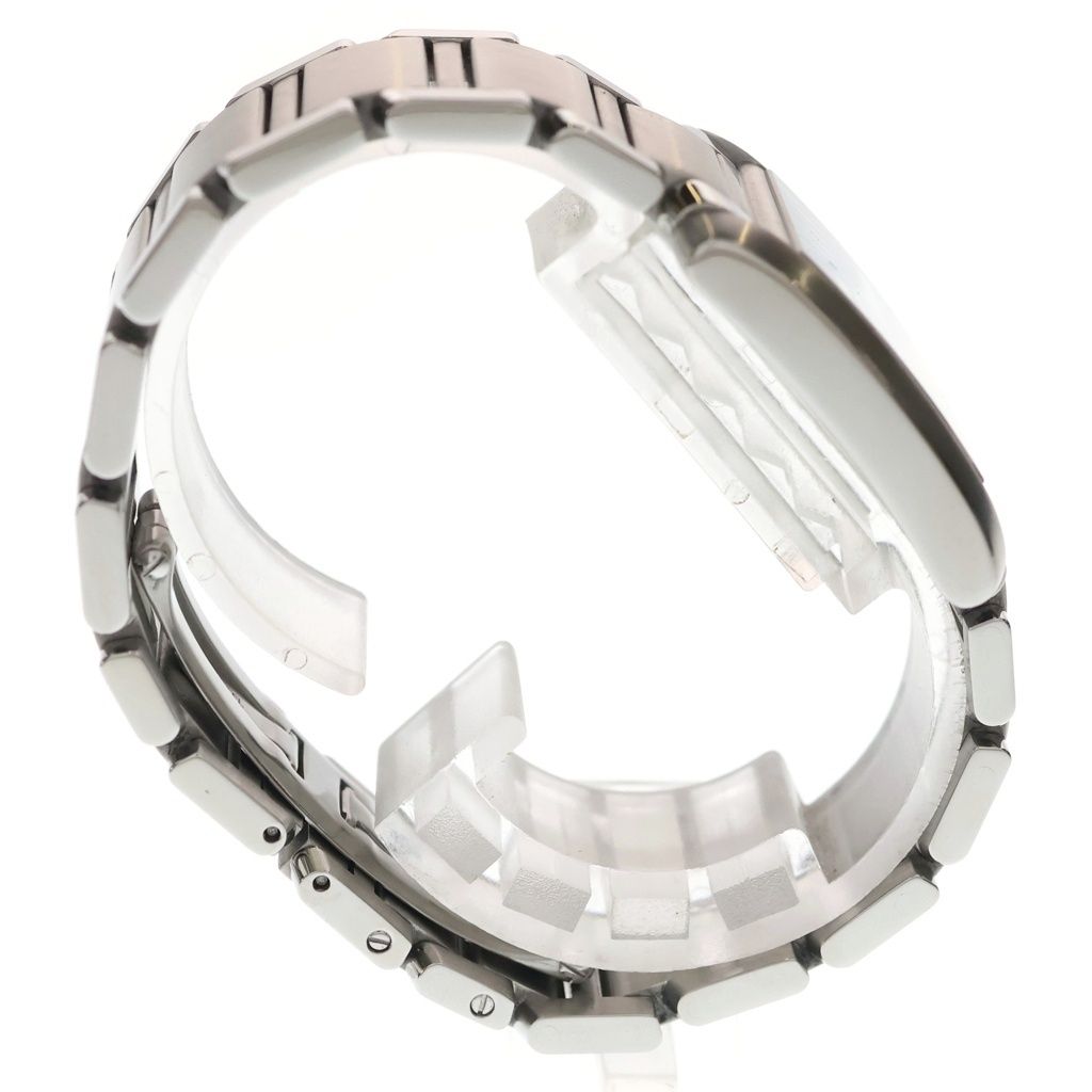 Cartier Tank Francaise White Dial SS Quartz Stainless Steel Watch — view 3