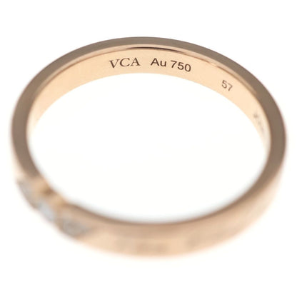 Van Cleef & Arpels Toujour Signature Etoile Diamond Marriage Ring 18K Pink Gold — view 5