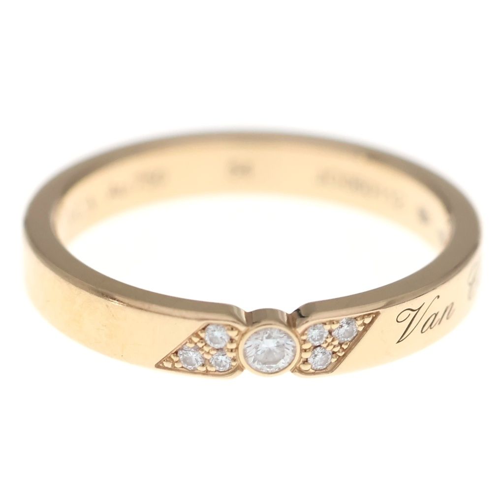 Van Cleef & Arpels Toujour Signature Etoile Diamond Marriage Ring 18K Pink Gold — view 4