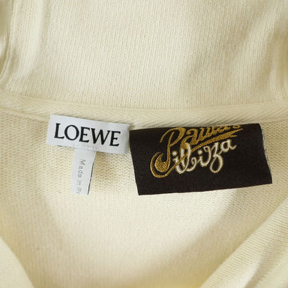 Loewe Paula's Ibiza Hoodie Alphabet Print Graphic Pullover Orange White — view 7