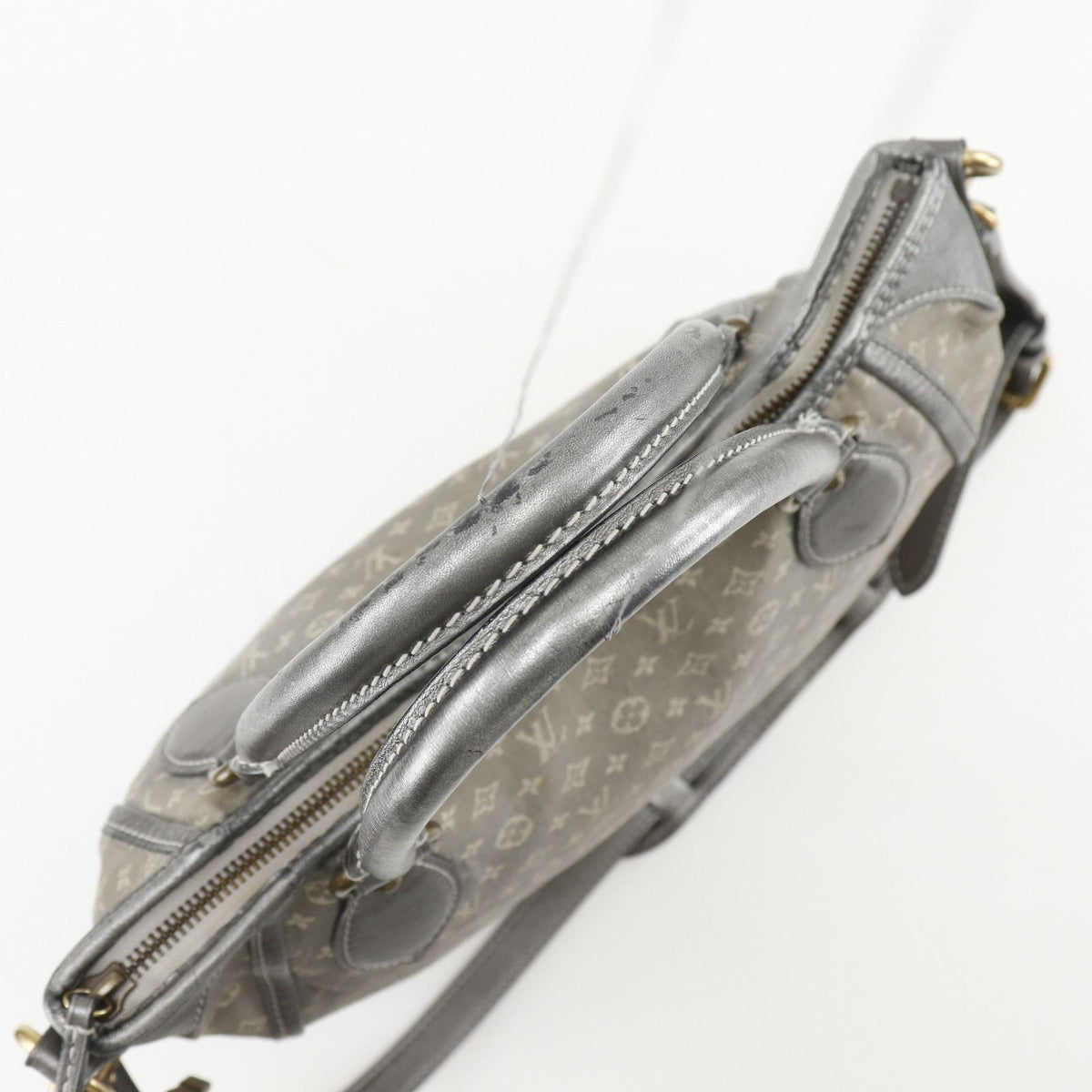 Louis Vuitton Besace Ange le 2-Way Shoulder Bag Monogram Mini Lin Platine Gray ' — view 6