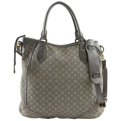 Louis Vuitton Besace Ange le 2-Way Shoulder Bag Monogram Mini Lin Platine Gray '