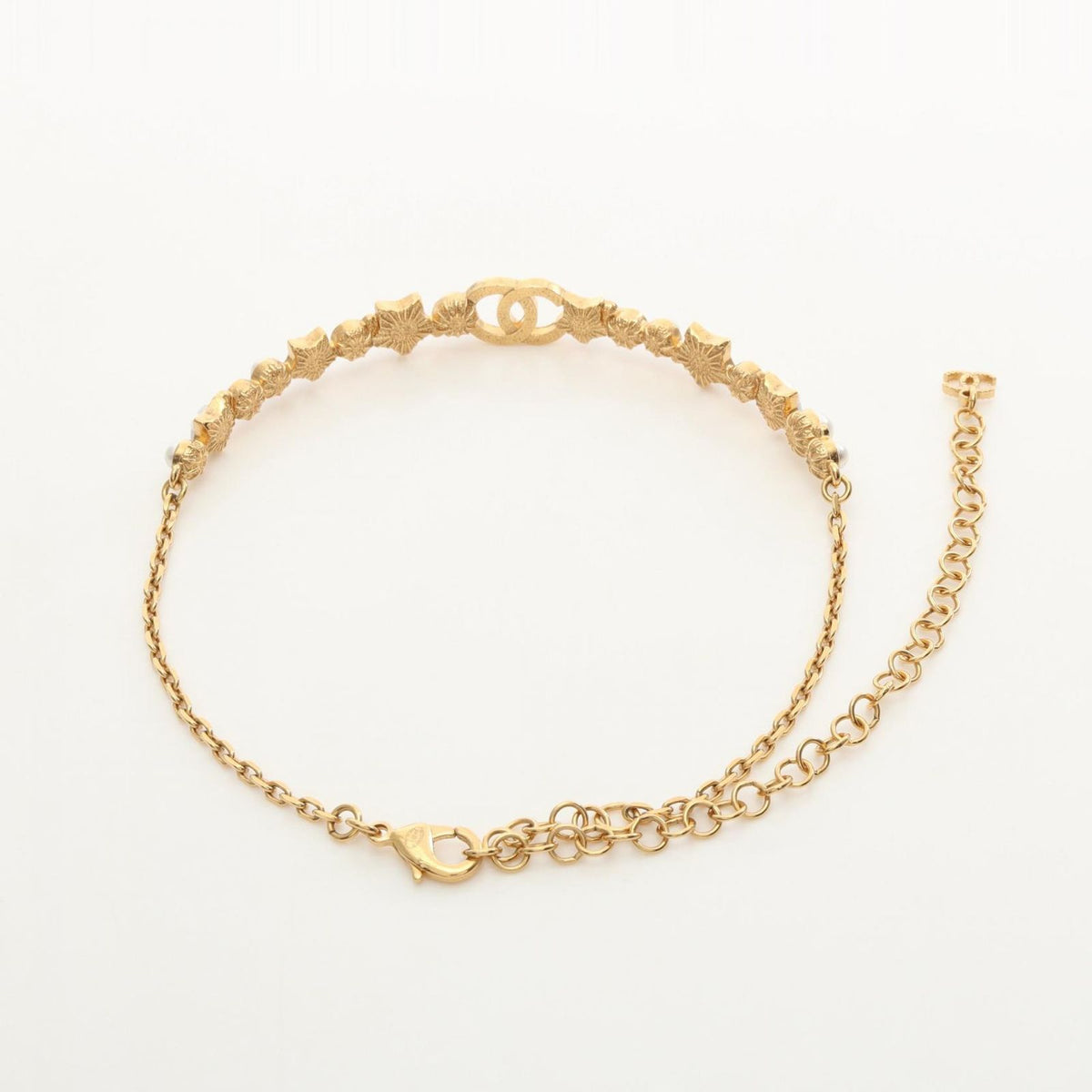 Chanel Choker CC Logo Star Necklace — view 2