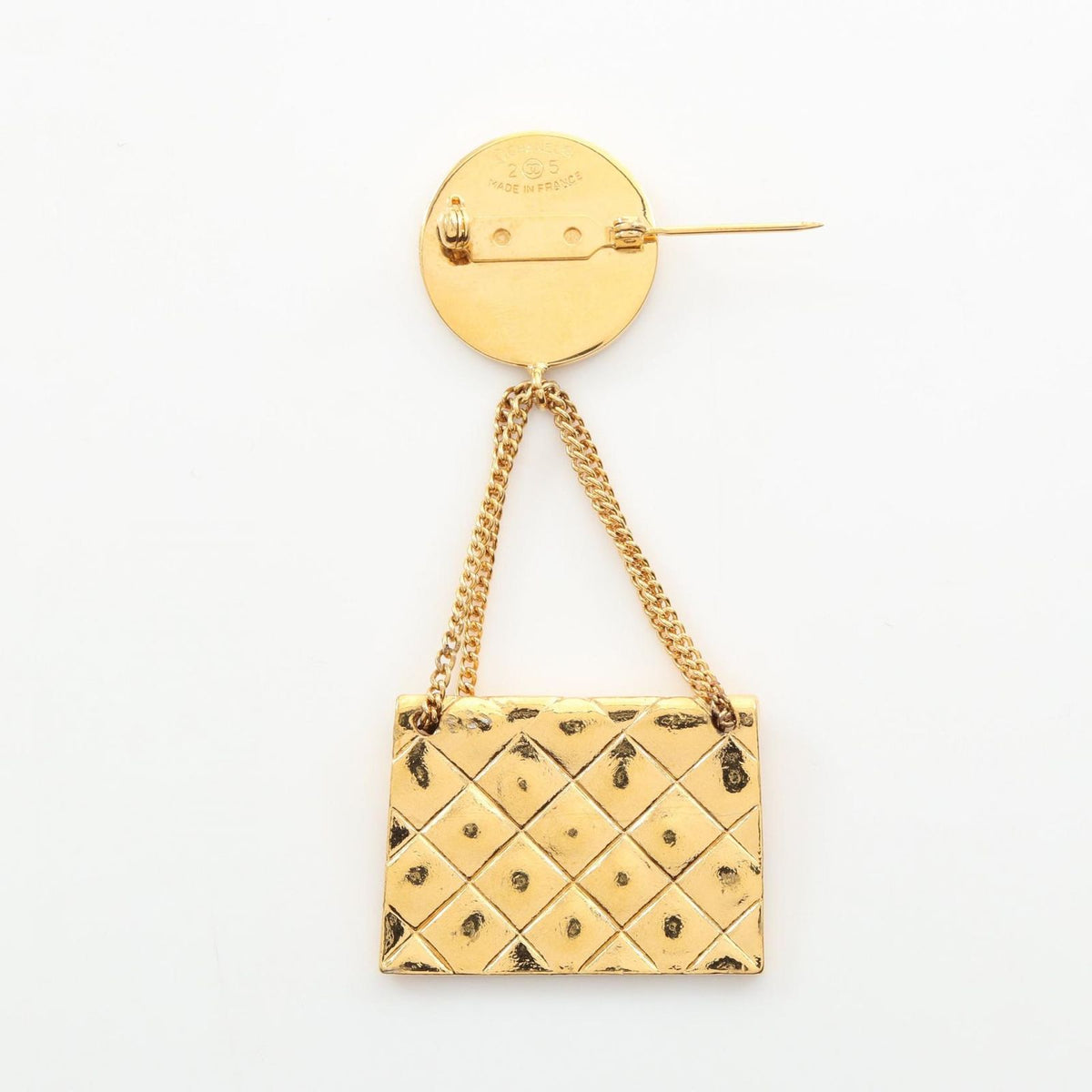 Chanel Brooch Quilted Bag Motif — view 2