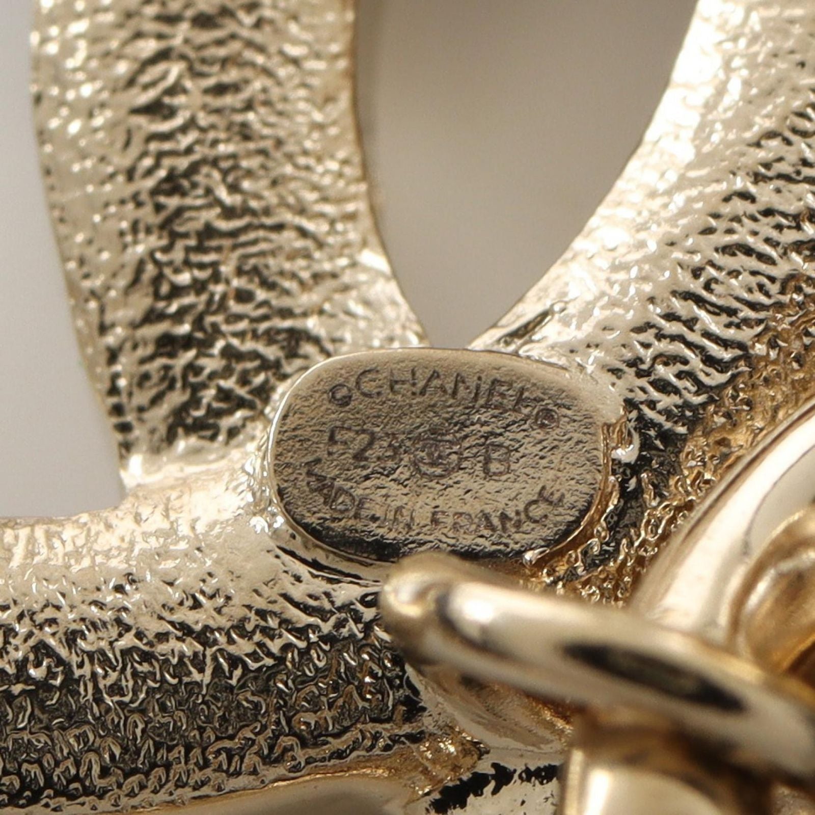 Chanel Necklace CC Logo Double Heart — view 6