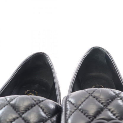 Chanel Loafers Quilted Turnlock Leather — view 8