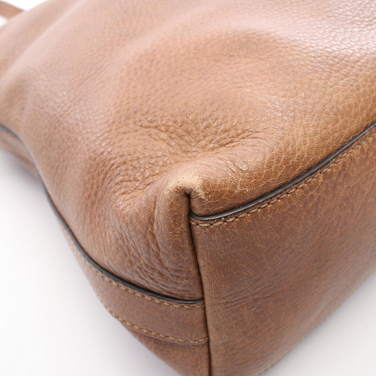Gucci Shoulder Bag Miss GG 2-Way Brown Leather — view 5