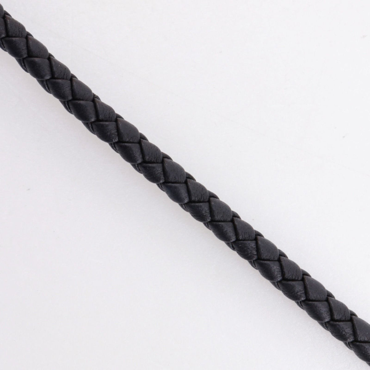 Bottega Veneta Intrecciato Leather Black Bracelet — view 4