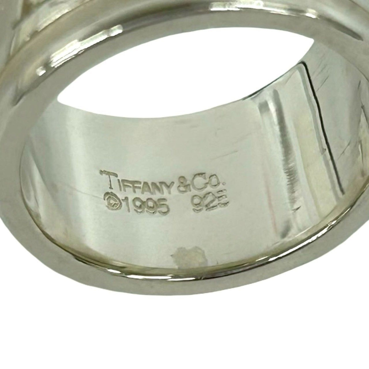 Tiffany & Co Vintage Atlas Wide Ring 925 Sterling Silver — view 3