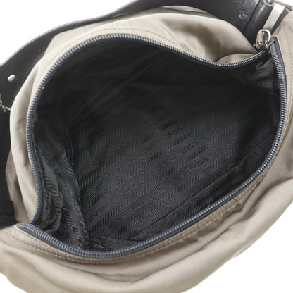 Prada Nylon Brown Shoulder Bag — view 6