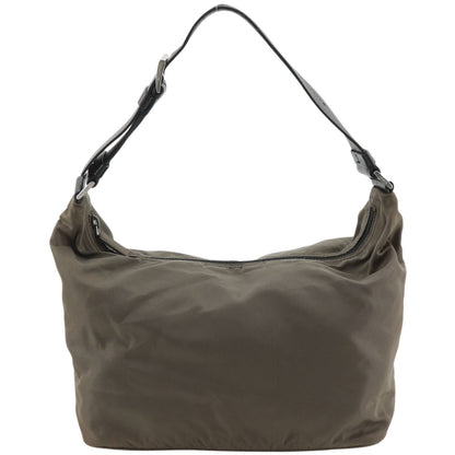Prada Nylon Brown Shoulder Bag