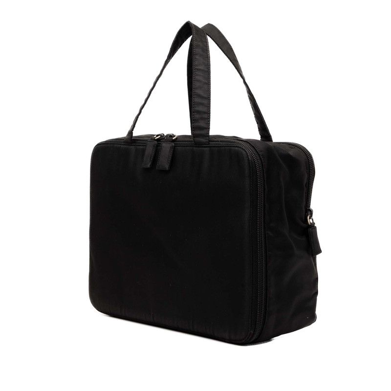 Prada Handbag Cosmetic Bag Black Nylon — view 2