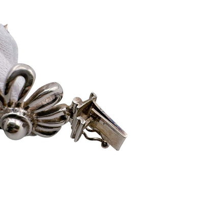 Tiffany & Co Daisy Flower Necklace 925 Sterling Silver Vintage Choker — view 6
