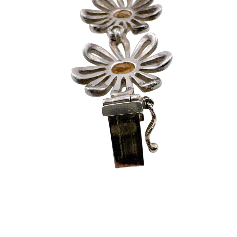 Tiffany & Co Daisy Flower Necklace 925 Sterling Silver Vintage Choker — view 7