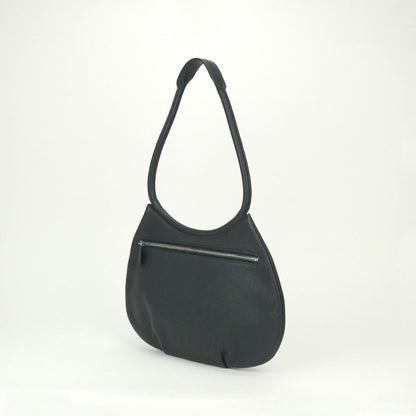 Hermes Kakawet Tote Shoulder Bag Togo Noir Black Silver — view 2