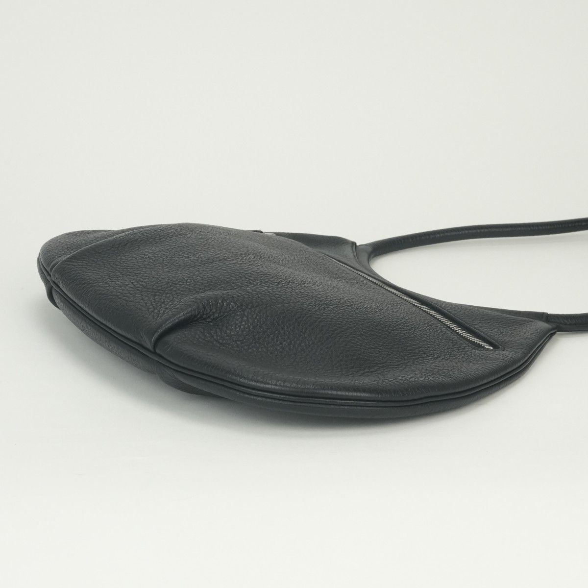 Hermes Kakawet Tote Shoulder Bag Togo Noir Black Silver — view 5