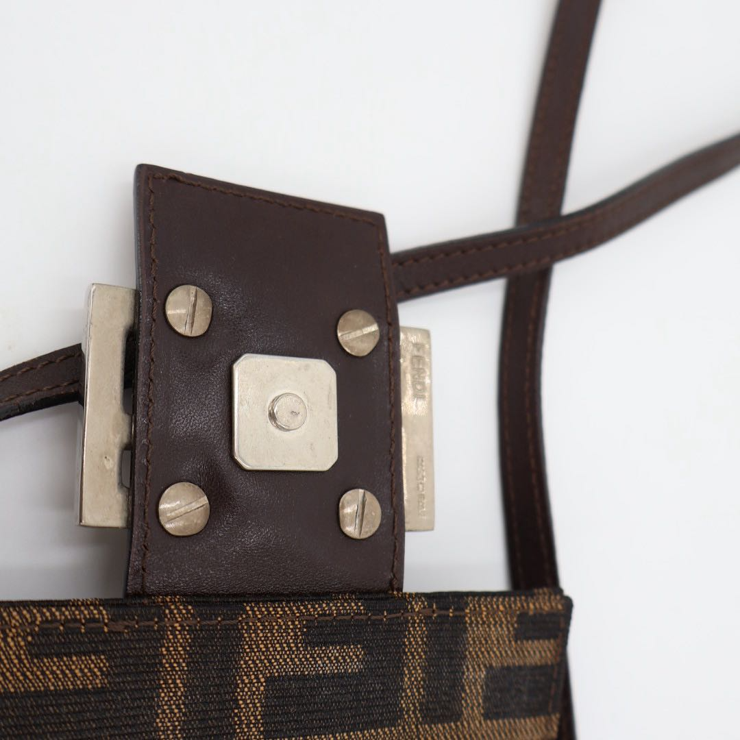 Fendi Zucca Mini Shoulder Bag Mamma Bucket — view 5
