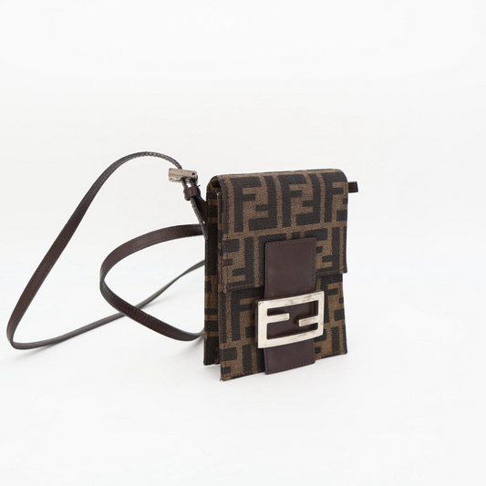 Fendi Zucca Mini Shoulder Bag Mamma Bucket