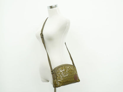 Fendi Shoulder Bag Pochette Brown Zucchino — view 6