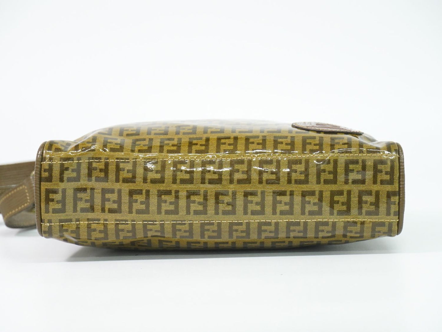 Fendi Shoulder Bag Pochette Brown Zucchino — view 3