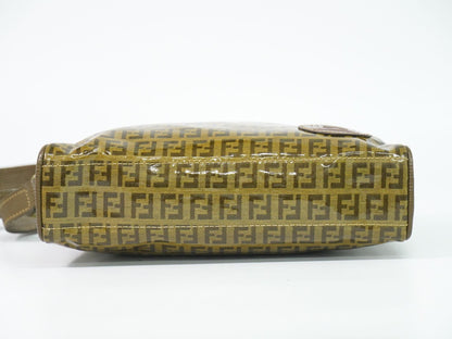 Fendi Shoulder Bag Pochette Brown Zucchino — view 3