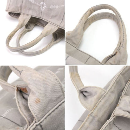 Prada Tote Bag Canapa Light Gray — view 4