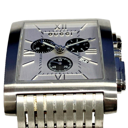 Gucci Metro Watch SS Quartz Silver Dial — view 4