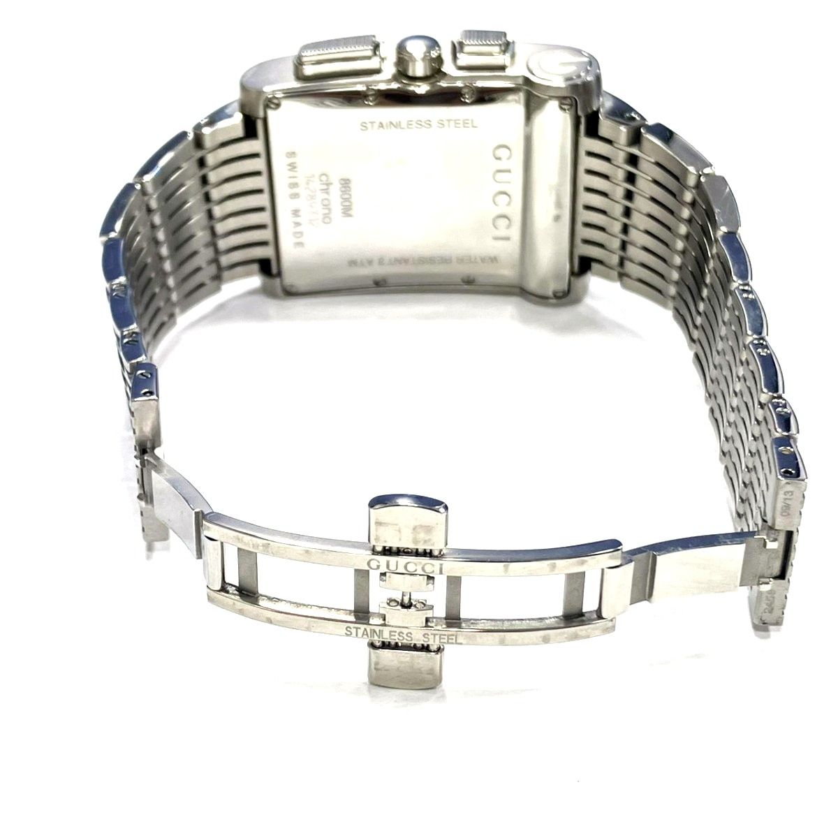 Gucci Metro Watch SS Quartz Silver Dial — view 6