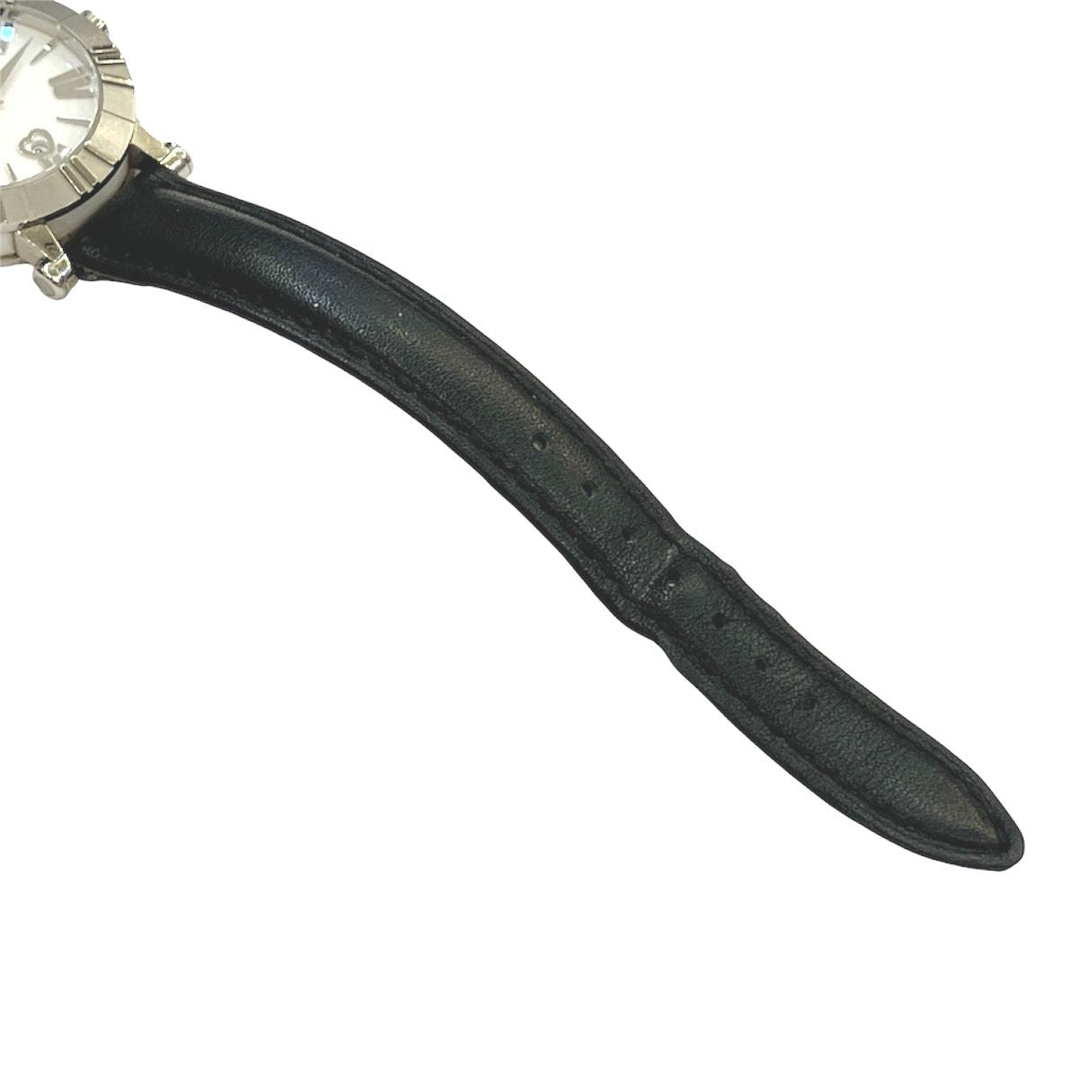 Tiffany & Co Atlas Watch SS Leather Quartz White Dial — view 8