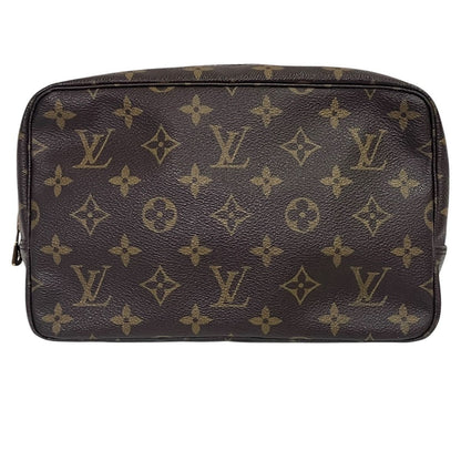 Louis Vuitton Trousse 23 Monogram Pouch Canvas