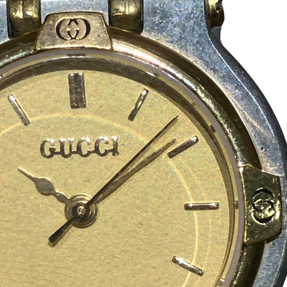 Gucci Watch SS Quartz Gold Dial — view 4