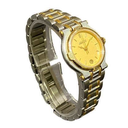 Gucci Watch SS Quartz Gold Dial — view 3