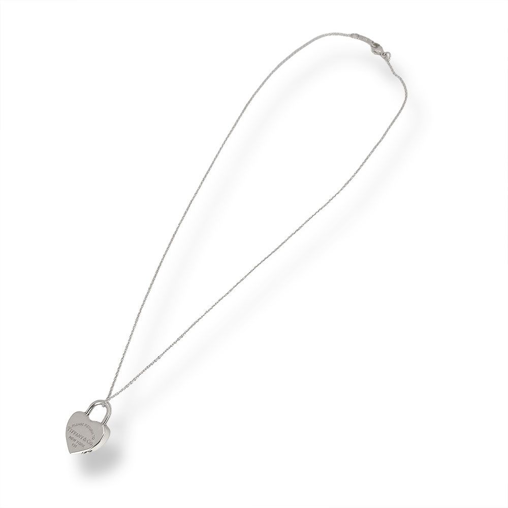 Tiffany & Co Return to Tiffany Heart Lock Necklace — view 5