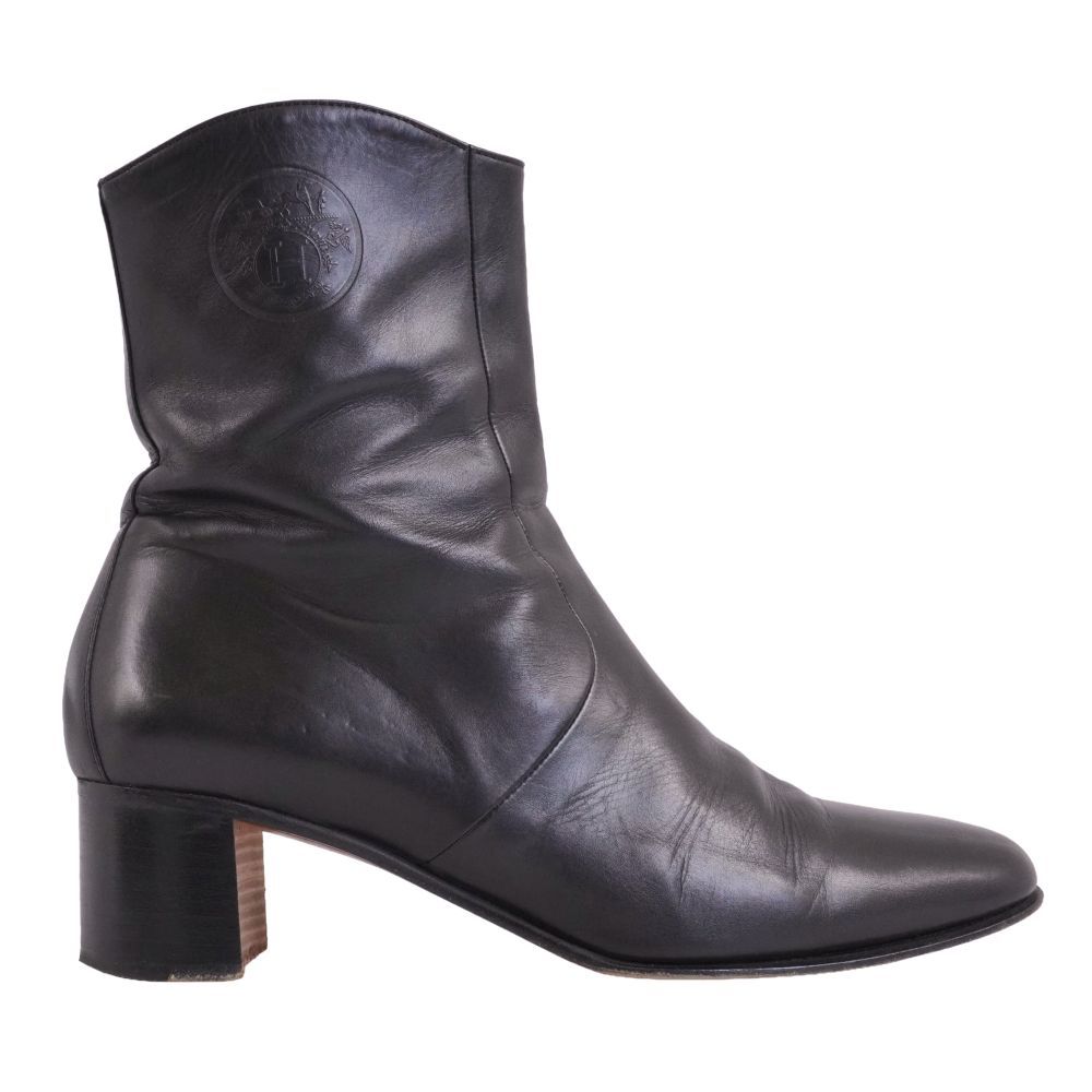 Hermes Boots Short Ex-Libris Leather — view 6