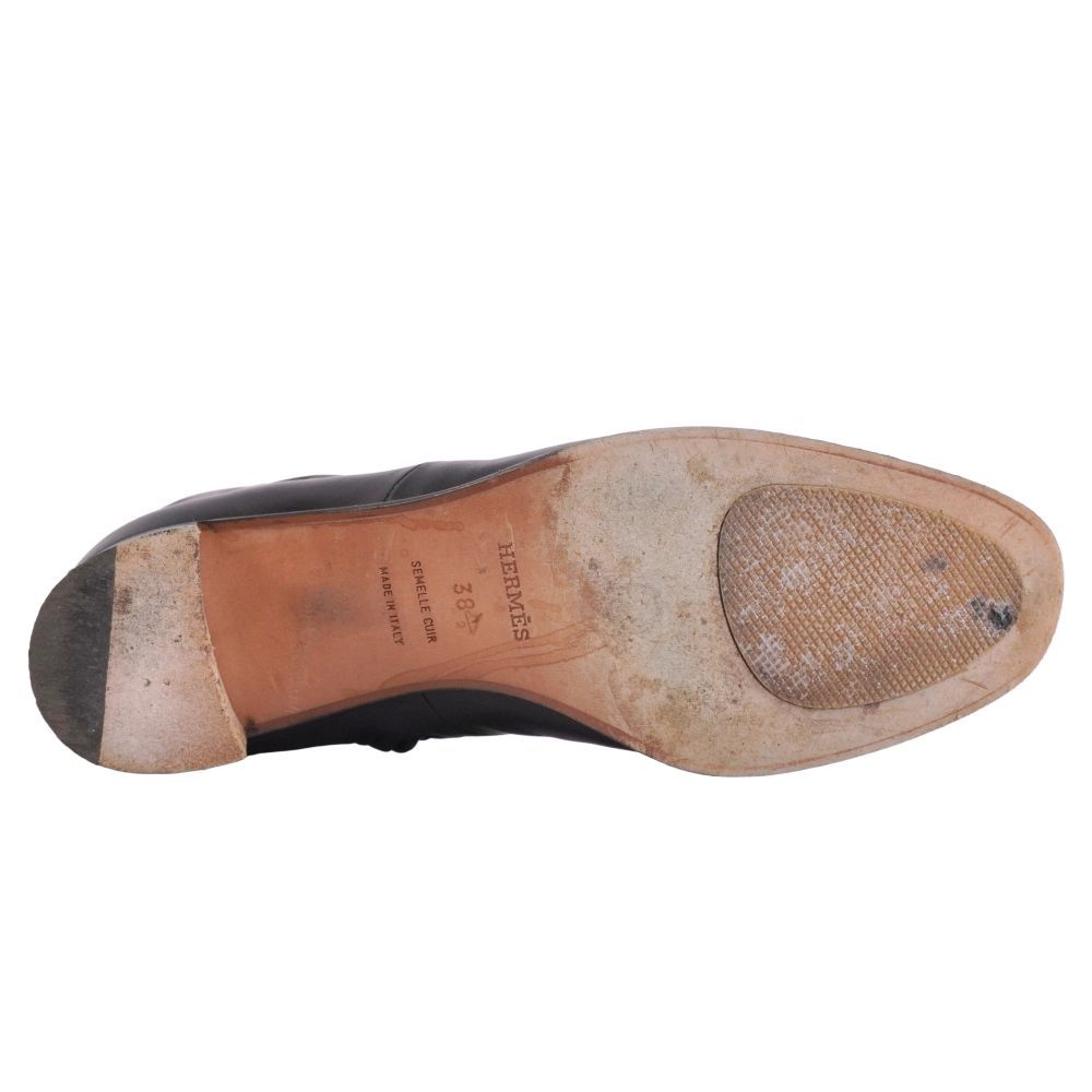 Hermes Boots Short Ex-Libris Leather — view 8