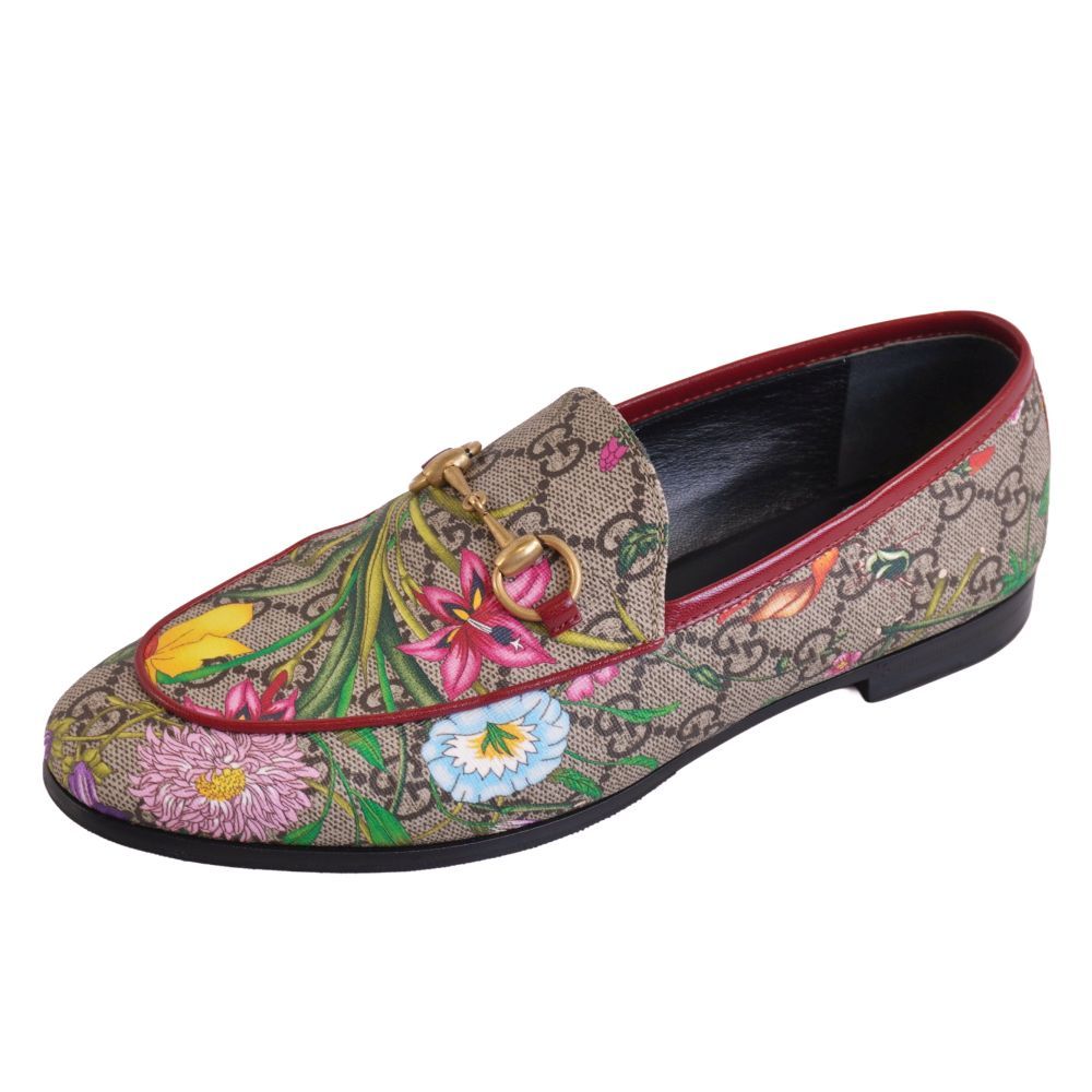 Gucci Loafers Moccasins Heath Bit Flora GG Sp
