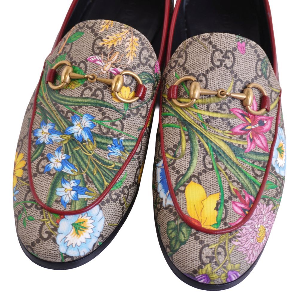 Gucci Loafers Moccasins Heath Bit Flora GG Sp — view 3