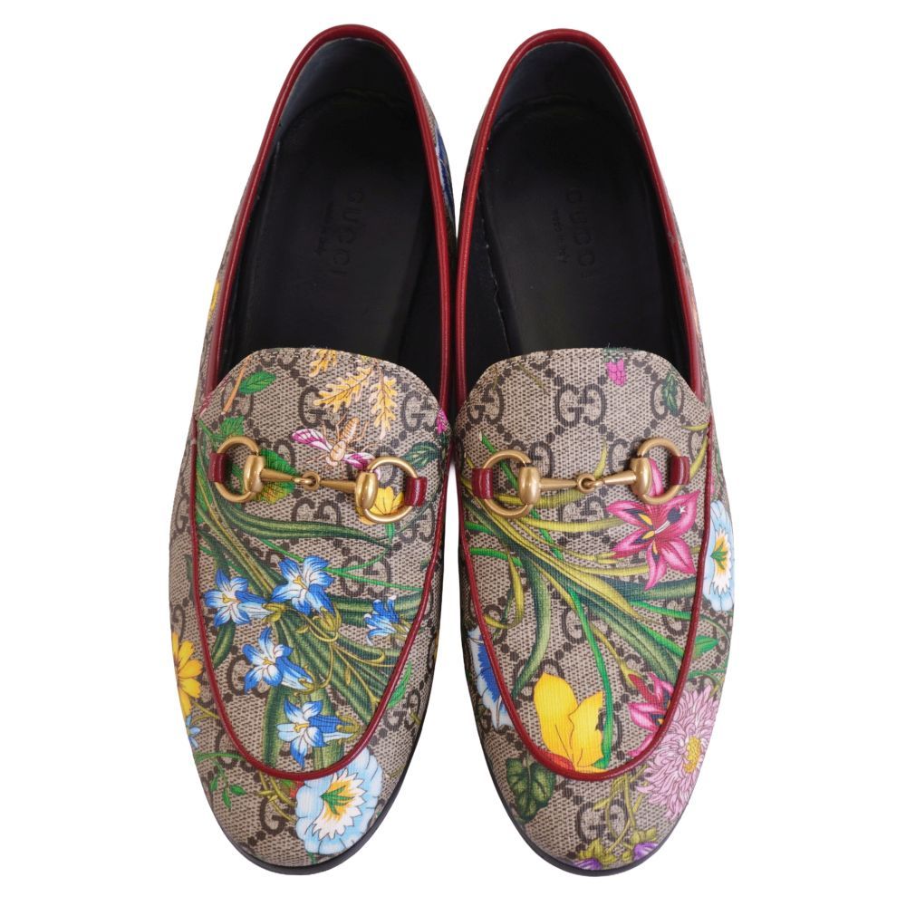 Gucci Loafers Moccasins Heath Bit Flora GG Sp — view 4