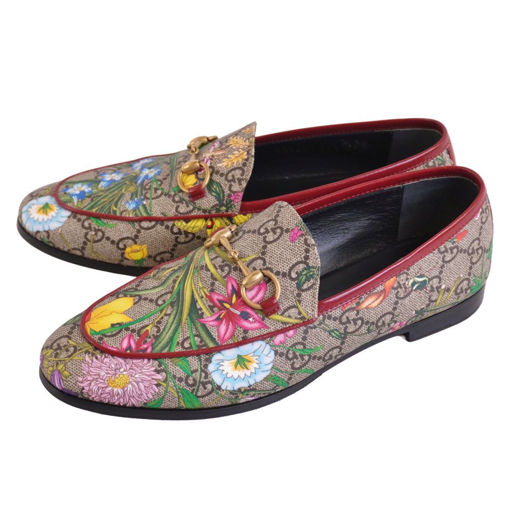 Gucci Loafers Moccasins Heath Bit Flora GG Sp — view 2