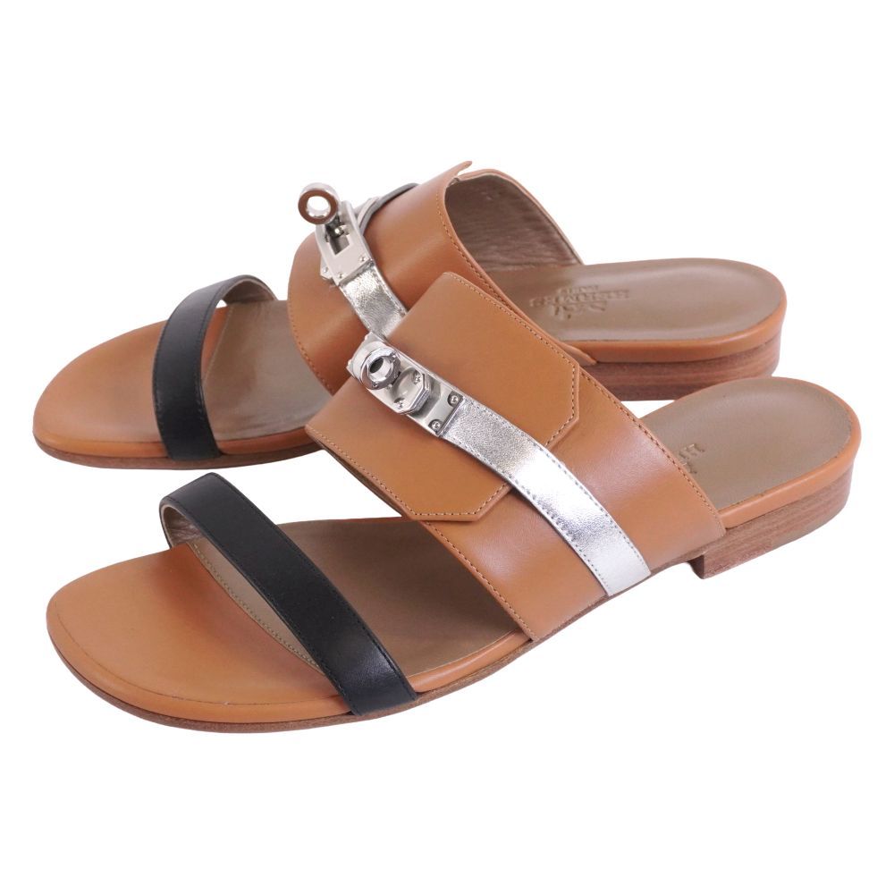 Hermes Sandals Avenue Kelly Les — view 2